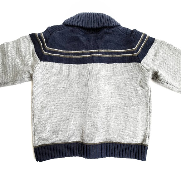 Janie & Jack 2T Deer Sweater Shawl Neck Cardigan NWT - Picture 3 of 4